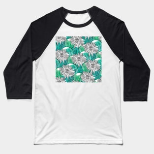 Cacti Flowers Baseball T-Shirt